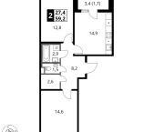 Продать Квартиры в новостройке Химки г., Олимпийская ул.   1.4