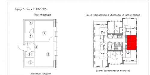 1-комн квартира Москва г., 2-й Донской проезд,  к. 5