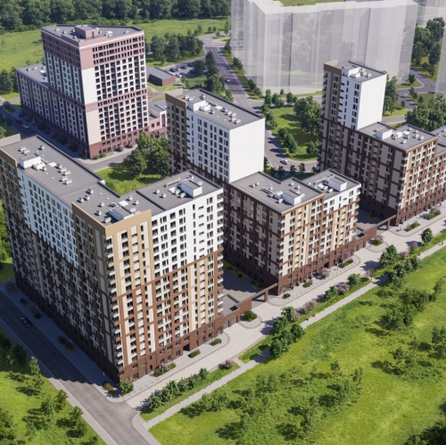 Студия Новое Девяткино д., Главная ул.,  к. 3