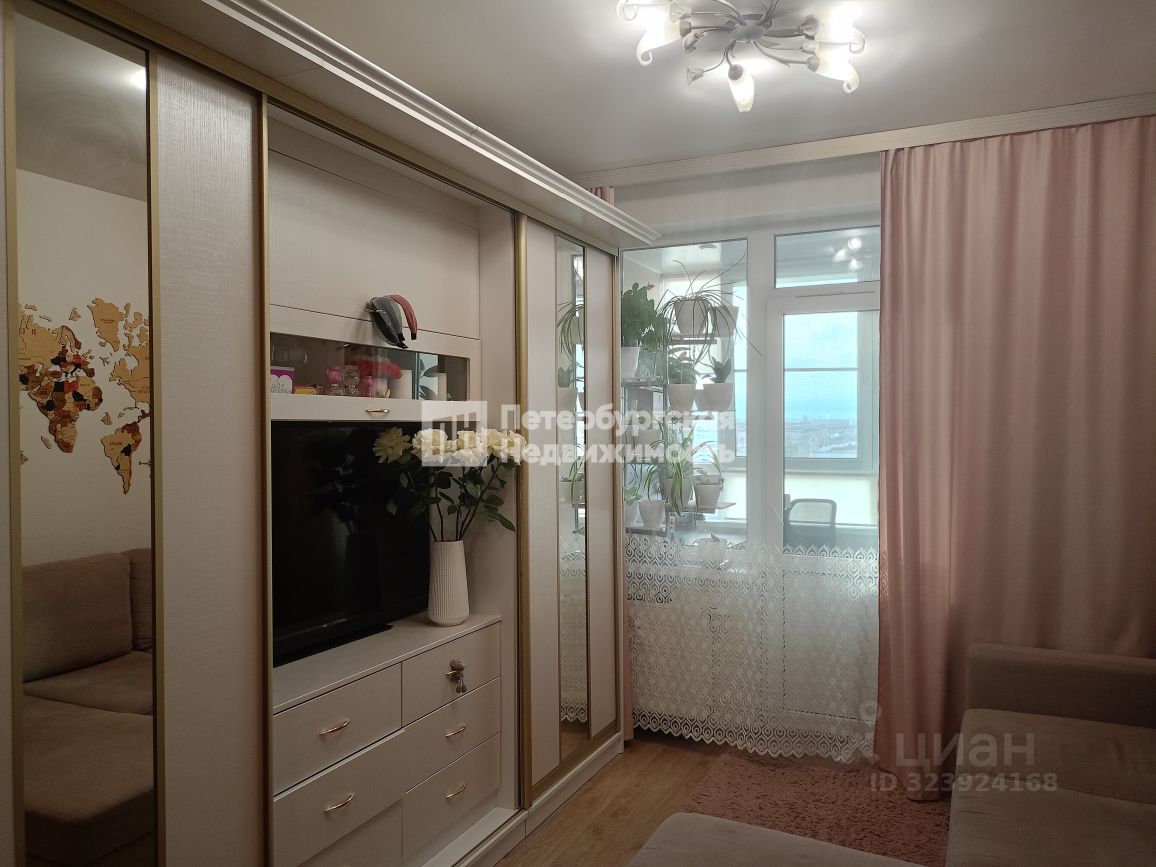 Продажа студии проспект Ветеранов, 171к2