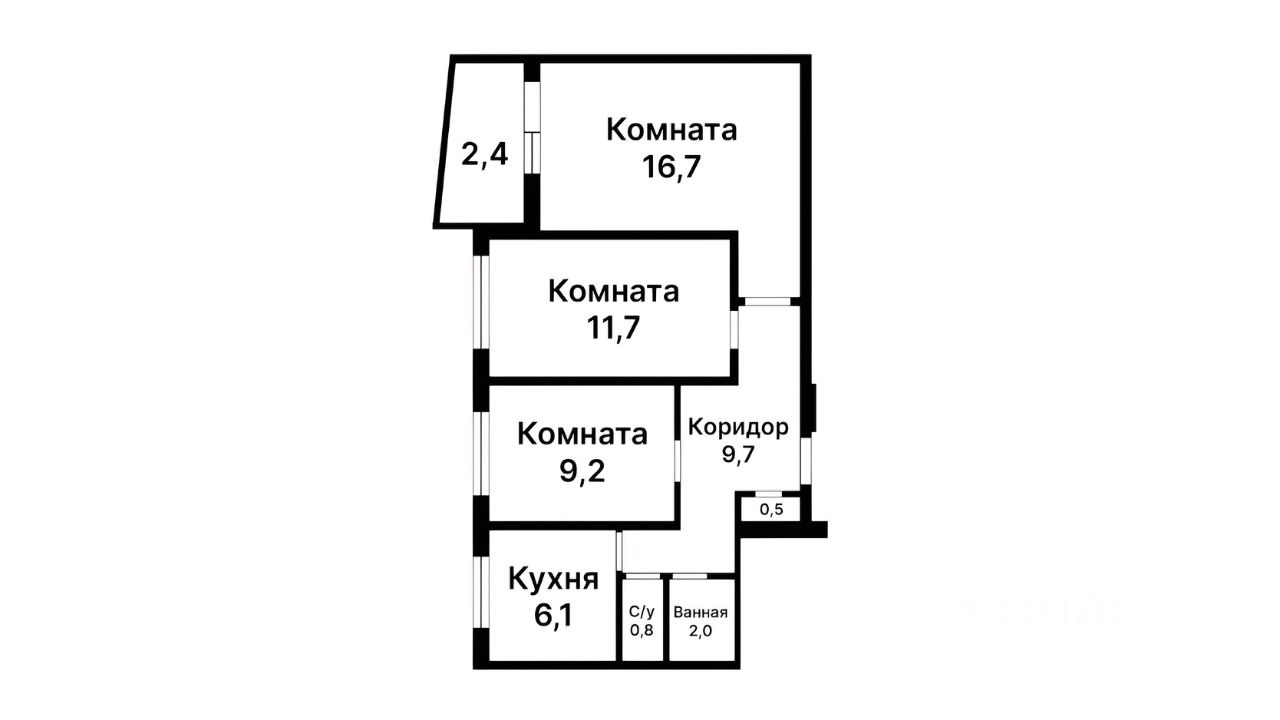 Продажа 3-комн квартиры на вторичном рынке Вешняковская улица, 5К4