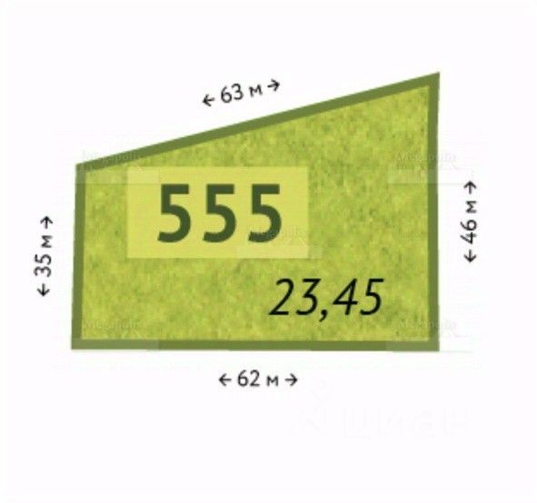 Продажа земли Репино Парк кп,  д. 555