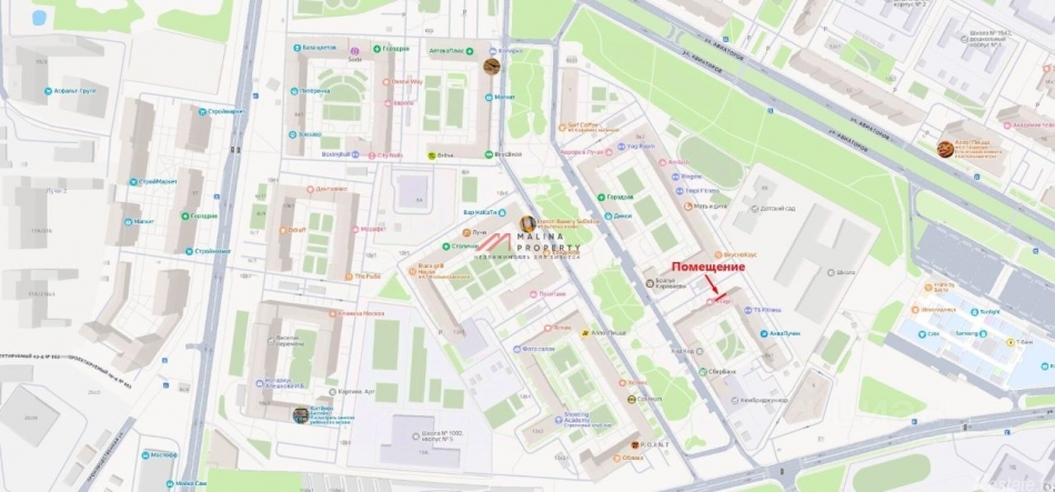 Аренда торгового помещения Юлиана Семёнова ул,  д. 8 к1