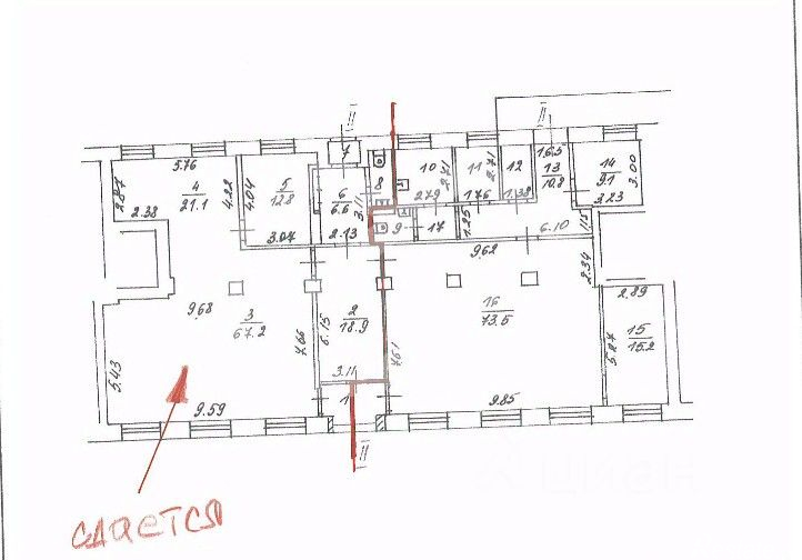 Аренда торгового помещения ул Нижегородская,  д. 1А