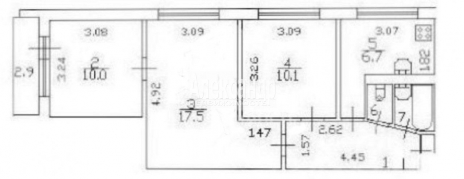 Продажа 3-комн квартиры на вторичном рынке Альпийский пер.,  д. 16