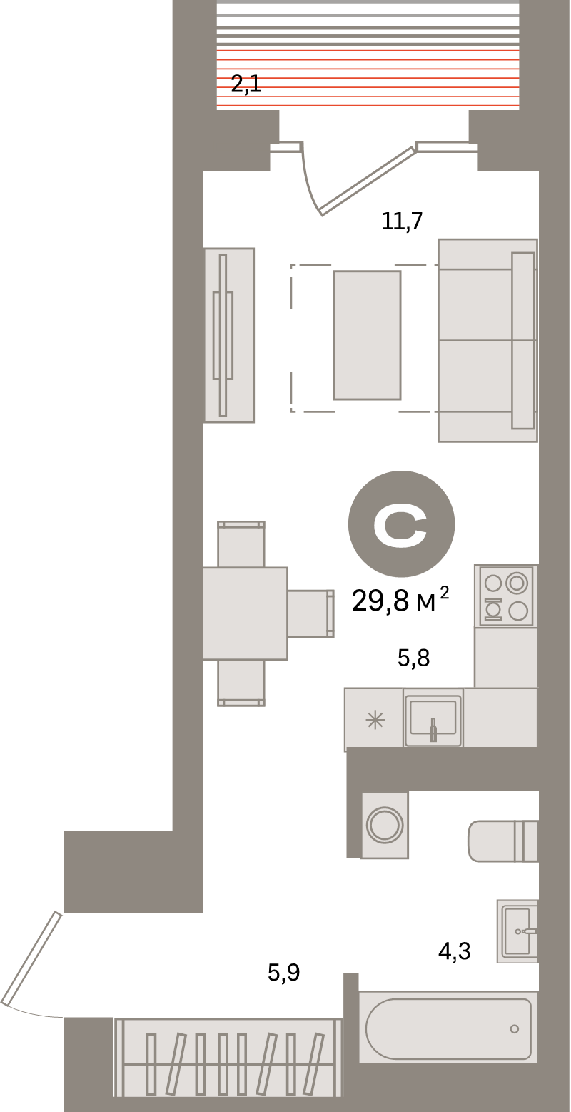 Продажа студии Москва г., Тагильская ул.,  к. 2