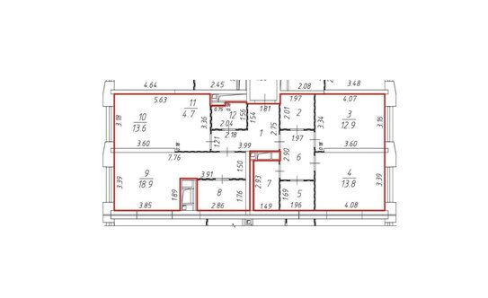 Продажа 3-комн квартиры на вторичном рынке улица Годовикова