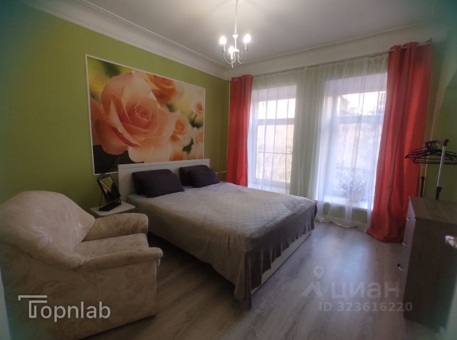 Аренда 3-комн квартиры на вторичном рынке улица Рубинштейна, 22Б