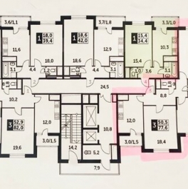 Продажа 3-комн квартиры на вторичном рынке Микрорайон Кутузовский, улица Чистяковой