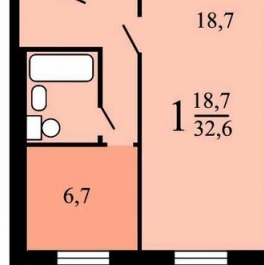 Продажа 1-комн квартиры на вторичном рынке 50 лет Октября ул,  д. 23 к2