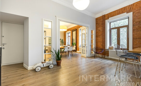 Аренда 3-комн квартиры на вторичном рынке Олсуфьевский переулок,  д. 2/4