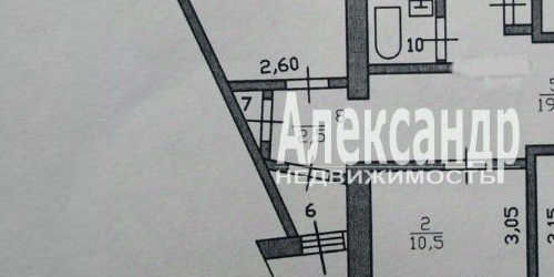 3-комн квартира Выборг, улица Гагарина, 39