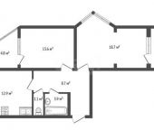 Продать Квартиры вторичка Балашиха, ул Трубецкая  106 