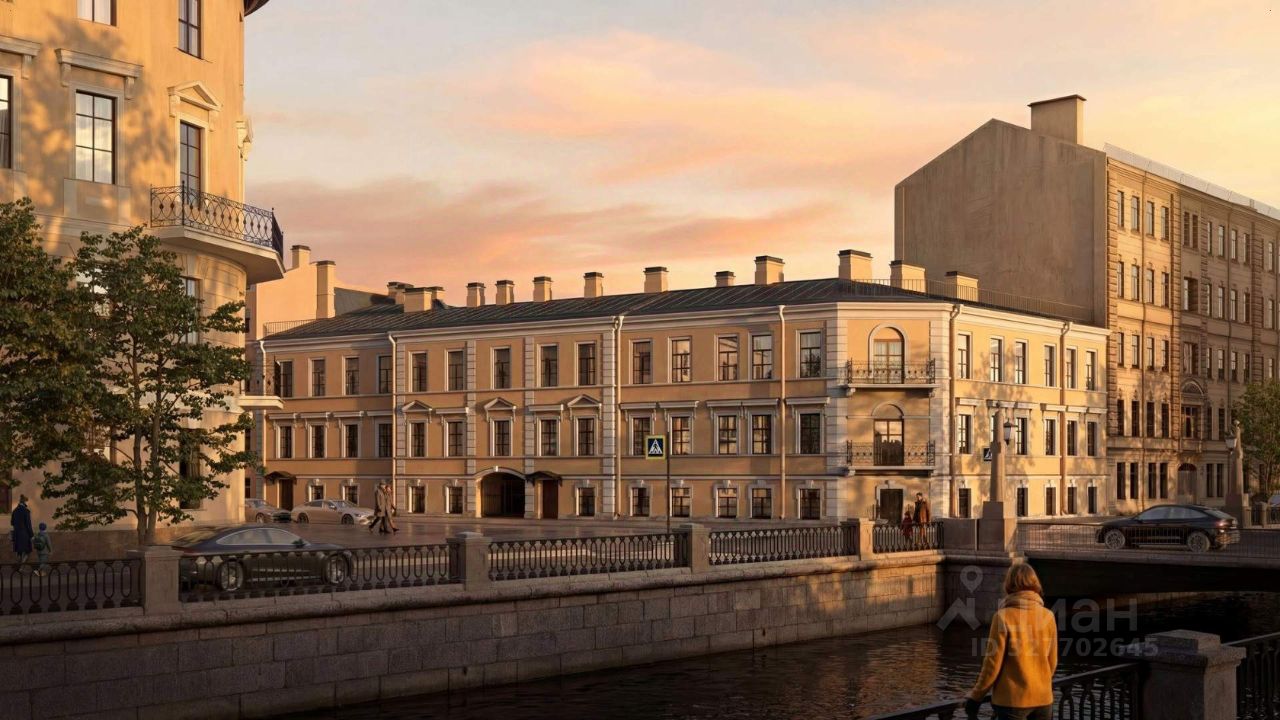 Продажа 1-комн квартиры на вторичном рынке набережная Канала Грибоедова, 84
