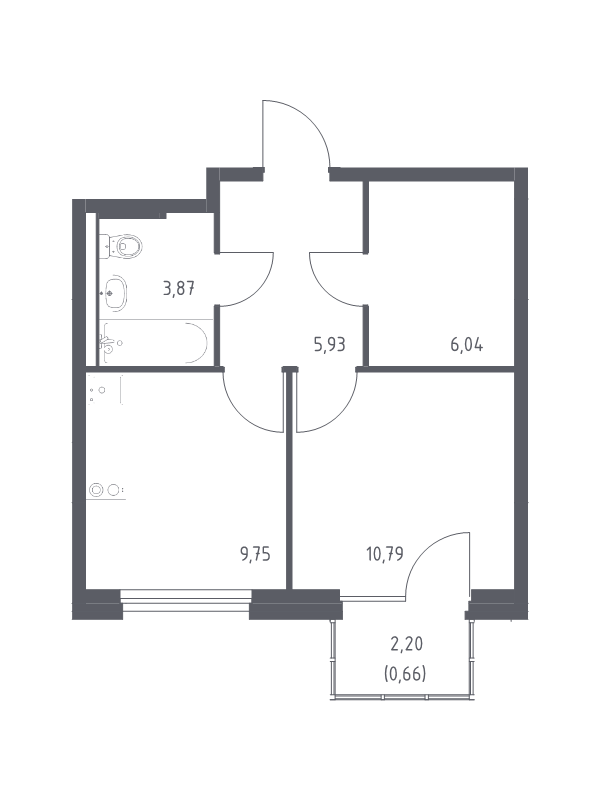 Продажа 1-комн квартиры в новостройке Кокошкино д,  к. 23