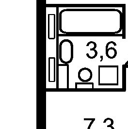 Аренда 1-комн квартиры на вторичном рынке Бутово Парк ЖК, Бутово пгт, 11