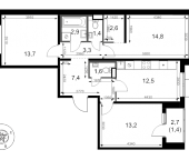 Продать Квартиры в новостройке Химки г., Олимпийская ул.   1.2