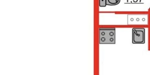 1-комн квартира проспект Обуховской обороны, 36