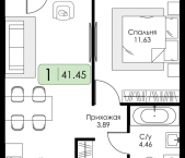 Продать Квартиры в новостройке Романовка п., Дорога Жизни ш.   1.1