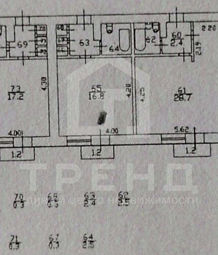 1-комн квартира Наличная улица,  д. 51