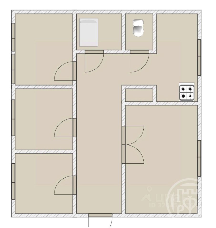 Продажа комнаты Сертолово, улица Ларина, 6