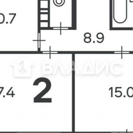 Продажа 2-комн квартиры на вторичном рынке Парковая 16-я ул,  д. 12