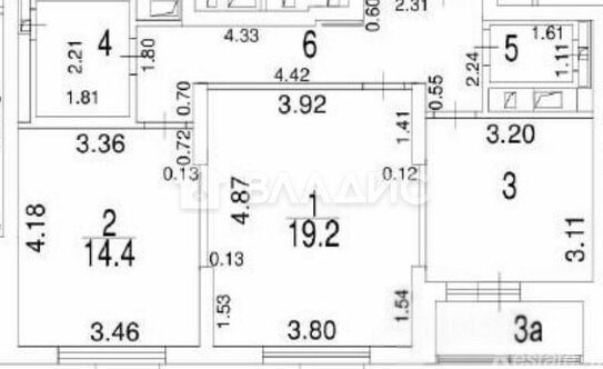 Продажа 2-комн квартиры на вторичном рынке проезд Досфлота,  д. 2 с6