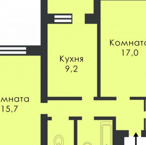 2-комн квартира Плотников переулок,  д. 5