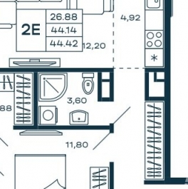 Продажа 2-комн квартиры на вторичном рынке Красногорск, ул Центральная,  д. 3
