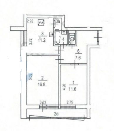 Продажа 2-комн квартиры на вторичном рынке улица Твардовского, 6К3