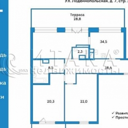 Продажа 3-комн квартиры на вторичном рынке Лодейнопольская улица,  д. 7