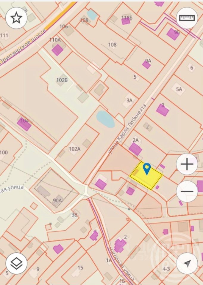 Продажа земли д. Вартемяги, переулок Школьный, 25