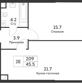 Продажа 1-комн квартиры в новостройке Москва г., Обручева ул., к. 4 Продажа 1-комн квартиры в новостройке Москва г., Обручева ул., к. 4