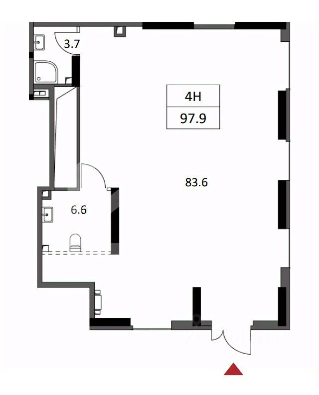 Продажа торгового помещения Электролитный проезд,  д. 8,  к. 3