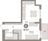 Продать Квартиры в новостройке Новоселье п., Петропавловская ул.   2