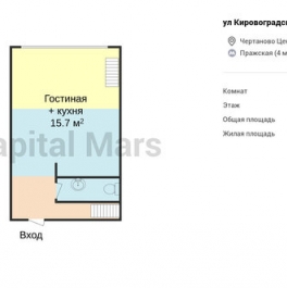 Продажа 2-комн квартиры на вторичном рынке Кировоградская улица,  д. 22 к2