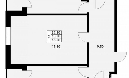 Продажа 2-комн квартиры на вторичном рынке улица Дыбенко,  д. 2