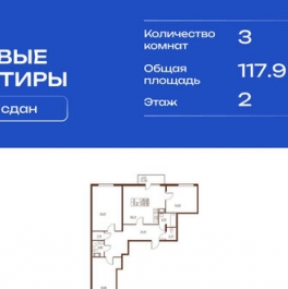 Продажа 3-комн квартиры на вторичном рынке Московское ш,  д. 262 к3