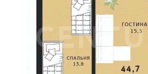 2-комн квартира Ланское шоссе, 16К4