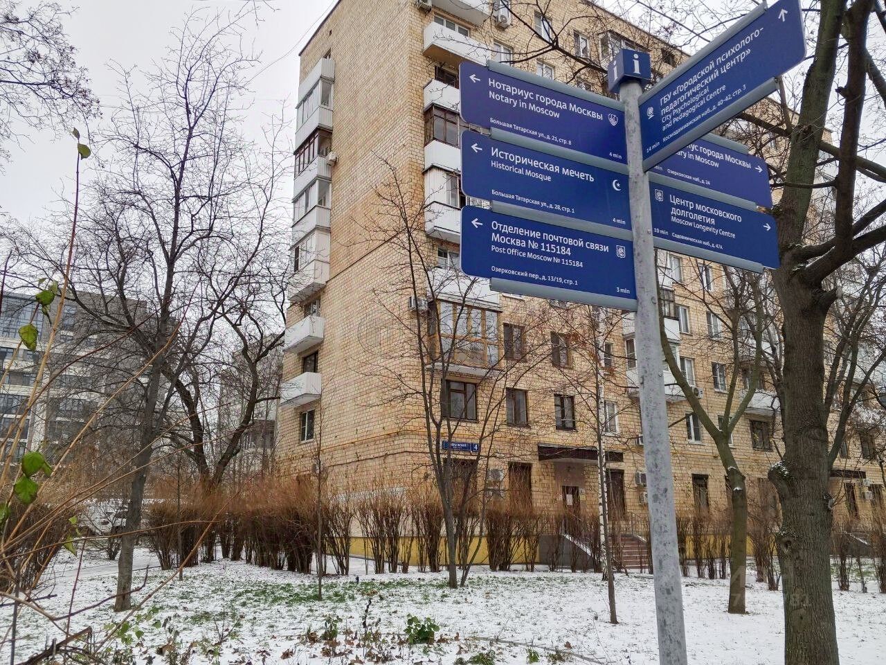 Продажа 3-комн квартиры на вторичном рынке Озерковский переулок, 4