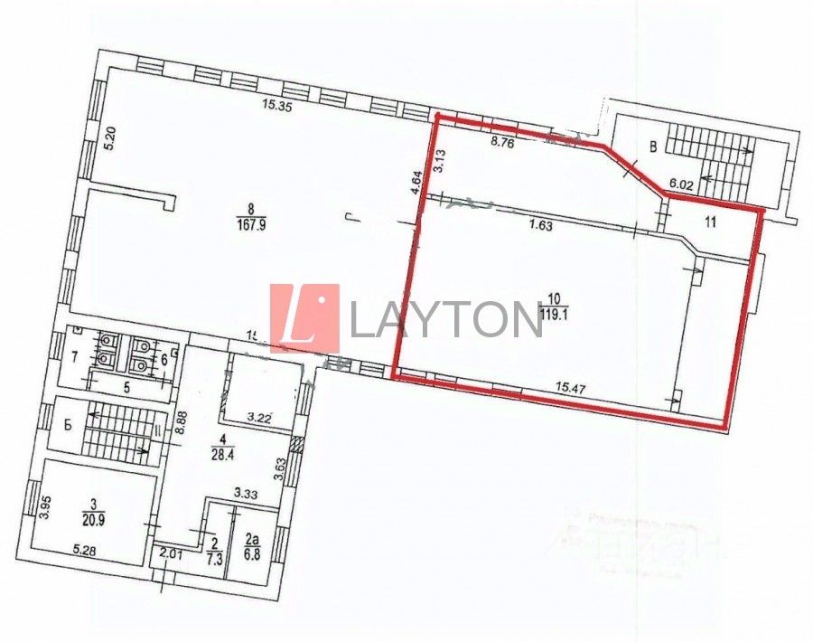 Аренда офиса улица Россолимо,  д. 17 с1