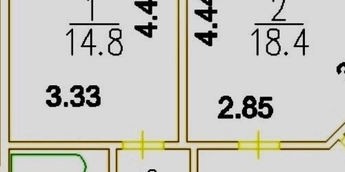 2-комн квартира Совхозная улица, 37