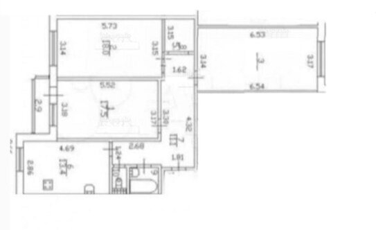 Продажа 3-комн квартиры на вторичном рынке улица Лёни Голикова,  д. 47 к3