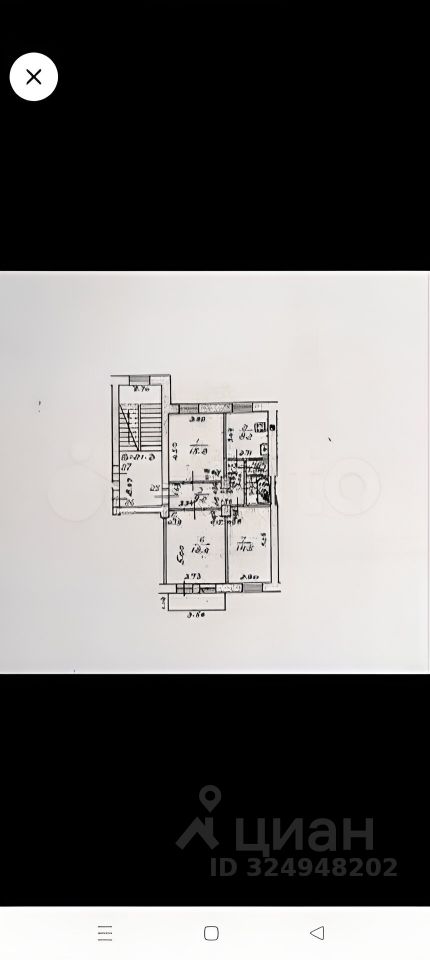 Продажа 3-комн квартиры на вторичном рынке Подольск, Литейная улица, 4