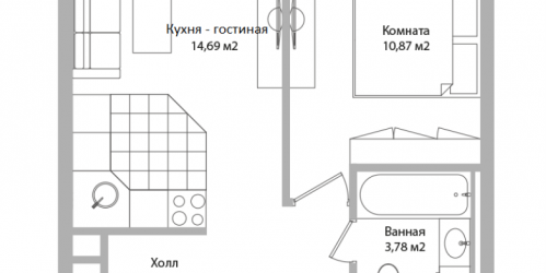 1-комн квартира Мытищи г., Сукромка ул.,  к. 1