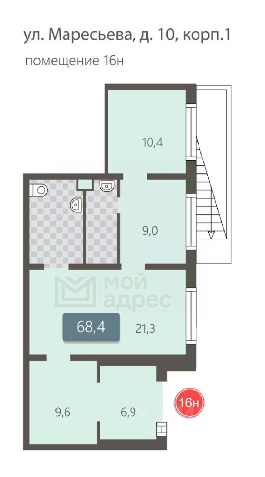 Продажа ПСН Маресьева ул,  д. 10 к1