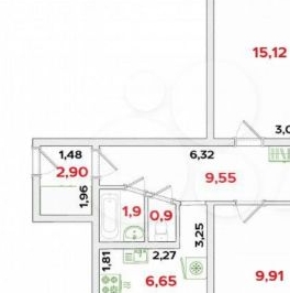 Продажа 4-комн квартиры на вторичном рынке Северный проспект, 65К1