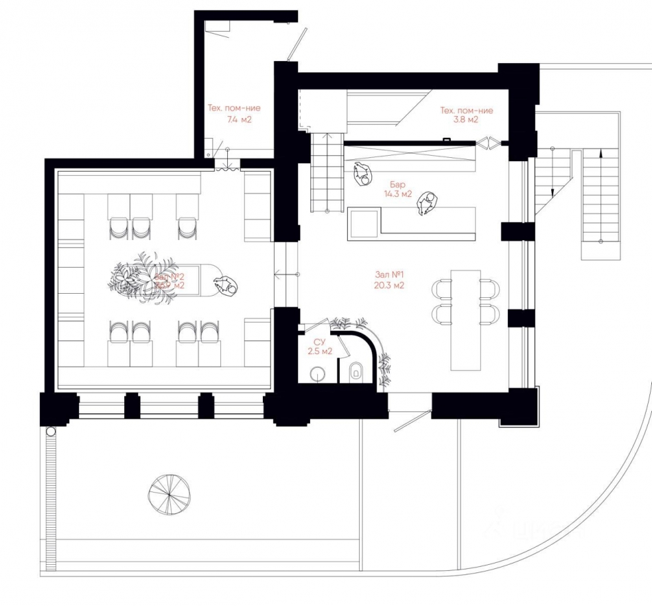Аренда торгового помещения Сампсониевский Б. пр-кт,  д. 66 литА