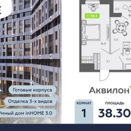 Продажа 1-комн квартиры на вторичном рынке ул Чирикова,  д. 5,  к. 1