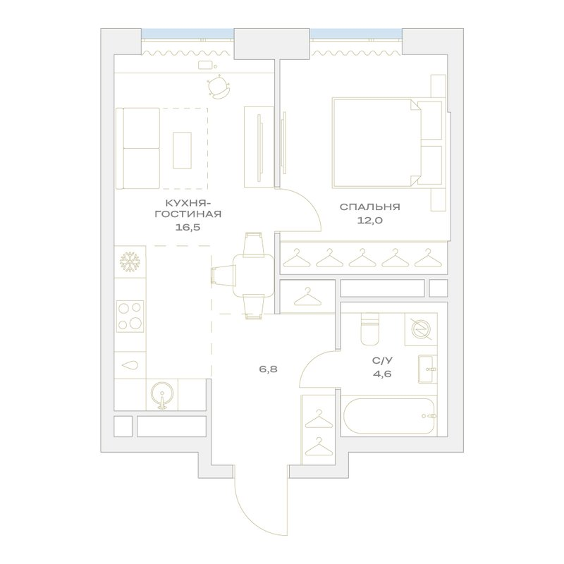 Продажа 1-комн квартиры в новостройке Марьино п., Харлампиева ул.,  к. 21